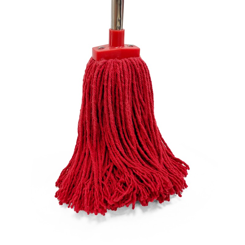 Genanvendelig klip-end bomulds moppehoved