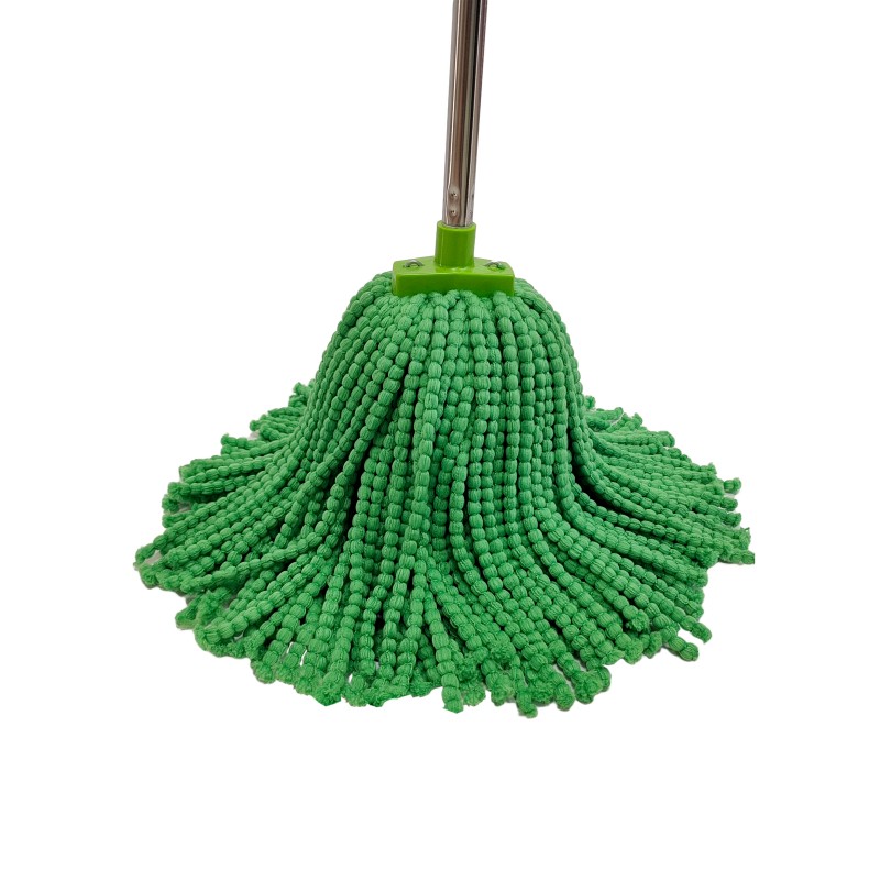 Superabsorberende skrue på mikrofiber våd moppe